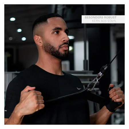 Sport-Tec ergonomic lat pull and rowing handle, 61x10 cm