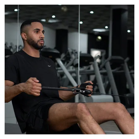 Sport-Tec ergonomic lat pull and rowing handle, 61x10 cm
