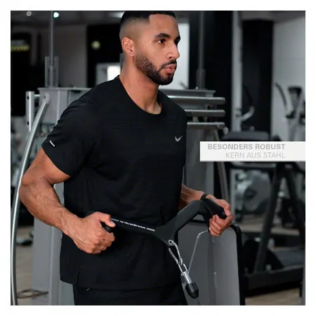 Sport-Tec ergonomic lat pull and rowing handle, 54x10 cm