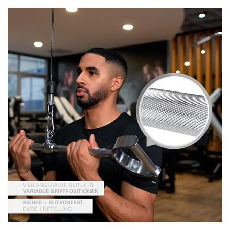 Lat bar grip, 60 cm