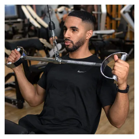 Lat bar grip, 82 cm