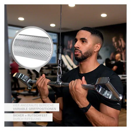 Lat bar grip, 82 cm