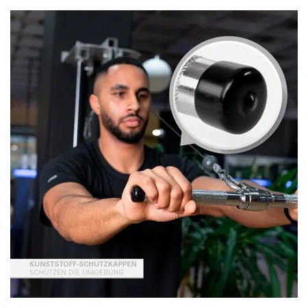 Tricep bar hollow, 45 cm