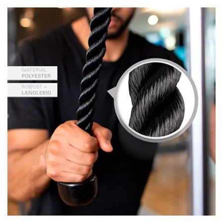 Triceps cable, black, 40 cm