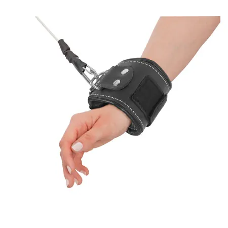 Hand and Foot strap made of leather with Velcro fastener