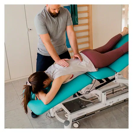 Ferrox therapy table Chagall 6 Neo with wheel lifting system