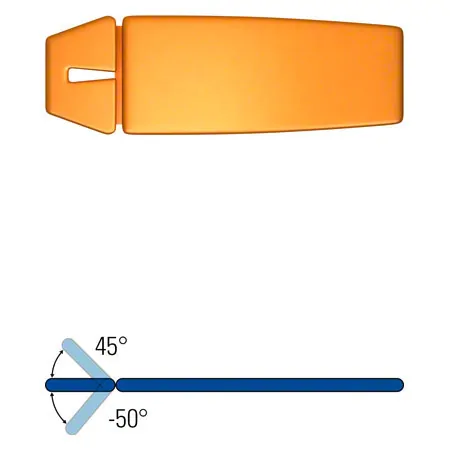 HWK therapy couch impulse hydraulic 2-piece, width: 65 cm