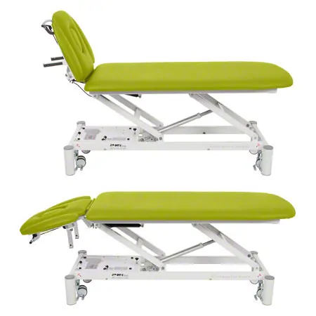 Therapy couch Smart ST4 with wheel lifting system