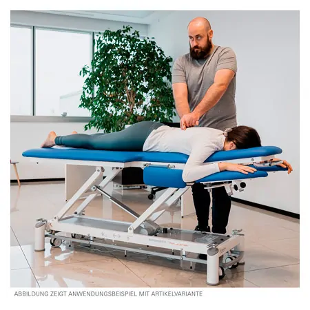 Therapy couch Smart ST5 with wheel lifting system and all-round control