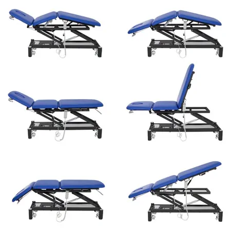 Therapy couch Smart ST3 DS roof position and wheel lifting system