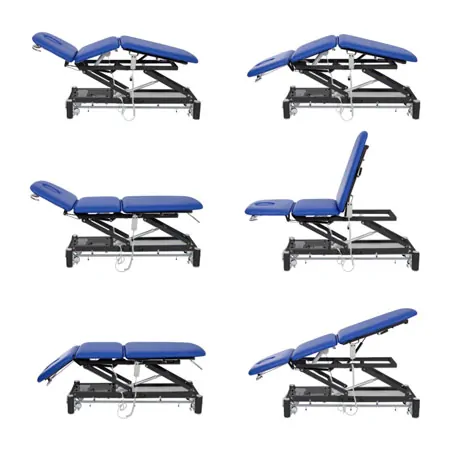 Therapy couch Smart ST3 DS roof position, wheel-lifting system and all-round control