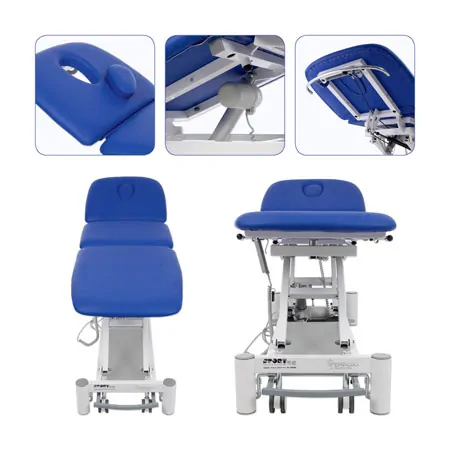 Therapy couch Smart ST3 DS roof position, wheel-lifting system and all-round control