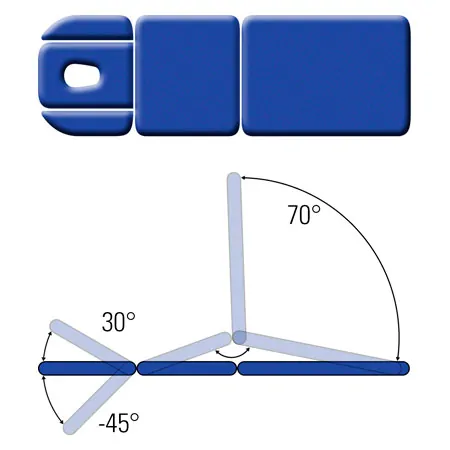 Therapy couch Smart ST3 DS roof position and all-round control