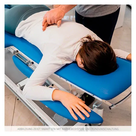 Treatment Table Smart ST6 with wheel lifting system