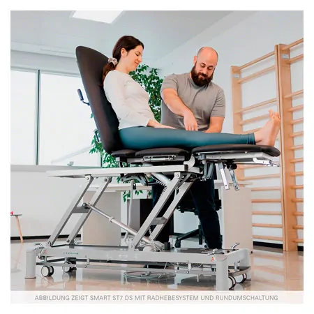 Therapieliege Smart ST7 DS roof position with all-round control