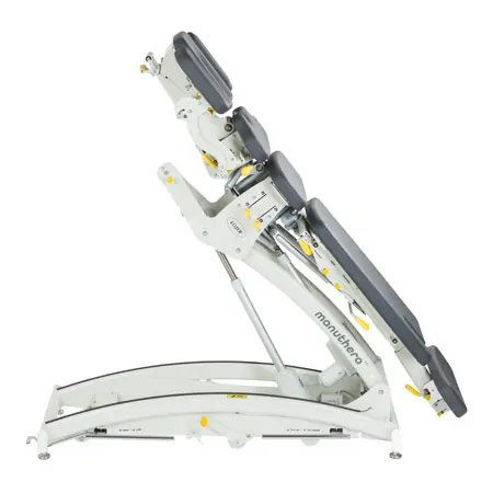 Lojer therapy table Manuthera 242, greywhite with battery