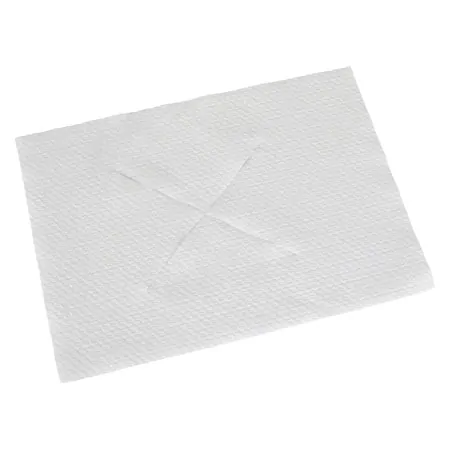 Disposable nose slit cloths, 30x21 cm, 100s set, in a dispenser box