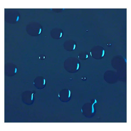 Oil-resistant bed covers with PU coating, 200x65 cm, blue