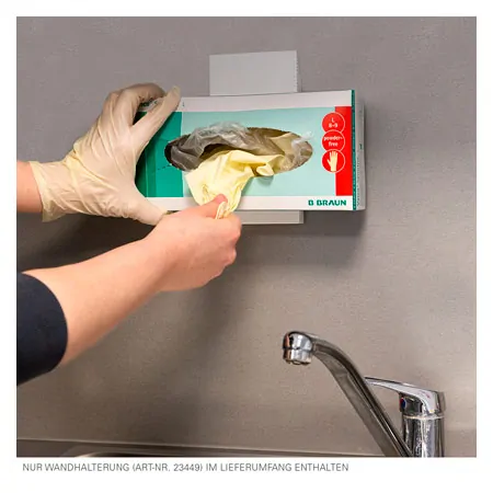 Universal holder for tissue and glove boxes