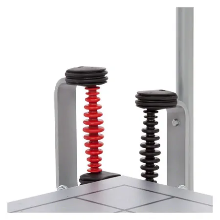 Posturomed 202 with railings, 60x60 cm, silver