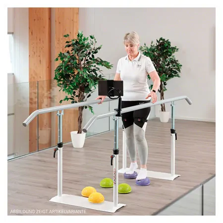 Exclusive parallel bars, beam length 3.5 m made of metal