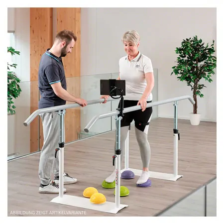 Exclusive parallel bars, beam length 3.5 m made of metal