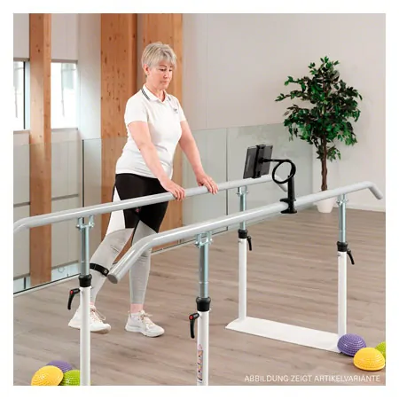 Exclusive parallel bars, beam length 3.5 m made of metal