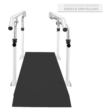Parallel bars exclusive, beam length 4 m made of metal