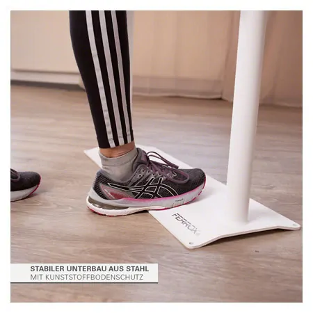 Parallel bars standard, bar length 3 m, bar made of wood
