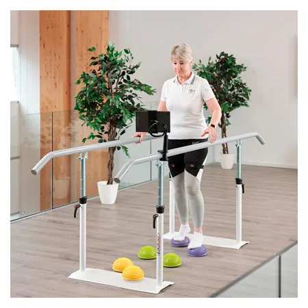 Parallel bars standard beam length of 3.5 m made of metal
