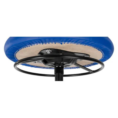 Swivel stool exclusive with padding and glides