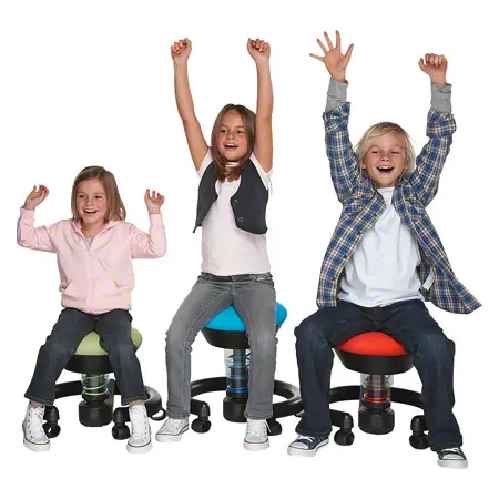 Swoppster 3D active swivel chair for children 15-50 kg