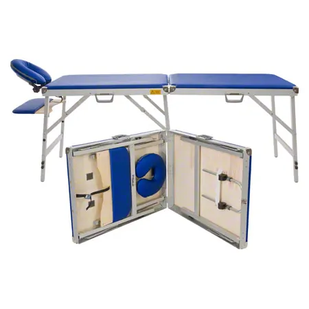 Portable Massage Table carat incl. plug headboard and arm table, LxWxH 170/200x60x70-79 cm
