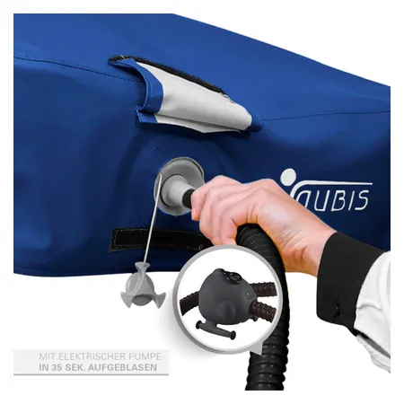 NUBIS inflatable massage mat sport, incl. Pump and backpack