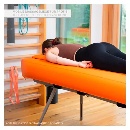 NUBIS Inflatable massage table Pro Osteo 2.0, L x W x H 190 x 65 x 58-80 cm