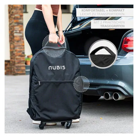 NUBIS Inflatable massage table Pro Osteo 2.0, L x W x H 190 x 65 x 58-80 cm