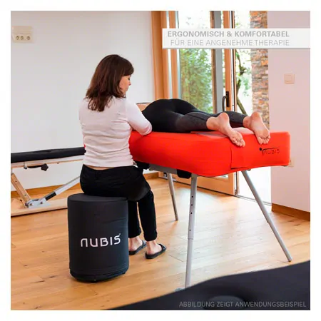 NUBIS Inflatable stool incl. carrying bag, 35 x 50 cm