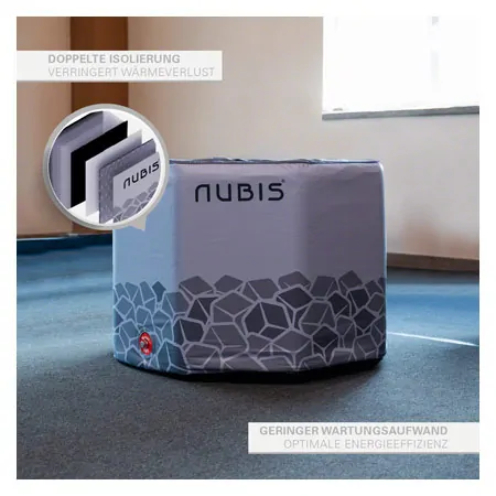 NUBIS inflatable cooling pool IceBath + cooling unit Chiller, incl. pump and bag