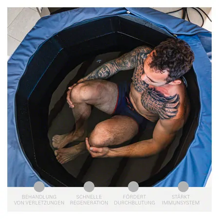 NUBIS inflatable cooling pool IceBath + cooling unit Chiller, incl. pump and bag