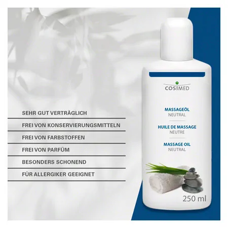 cosiMed neutral massage oil, 250 ml