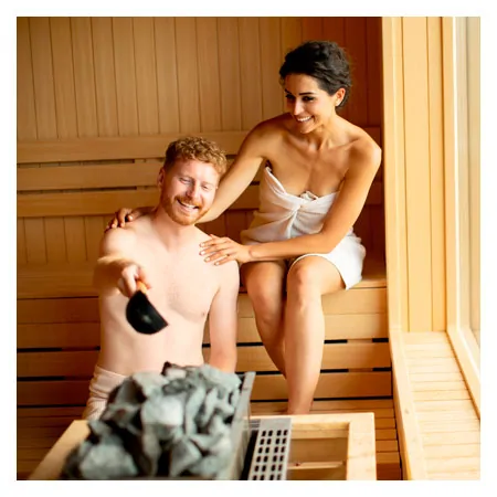 tester set sauna fragrances, 5 bottles of 50 ml