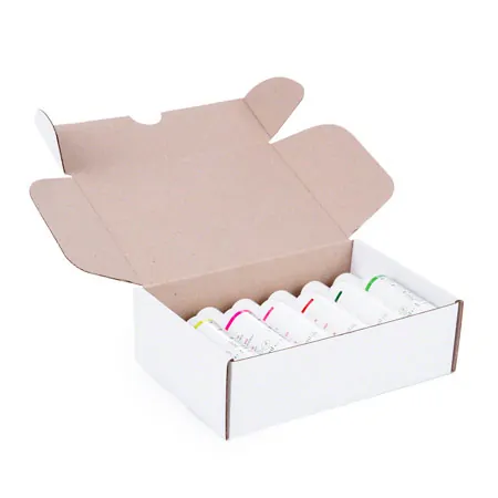 Test set massage lotion, 6 bottles of 50 ml