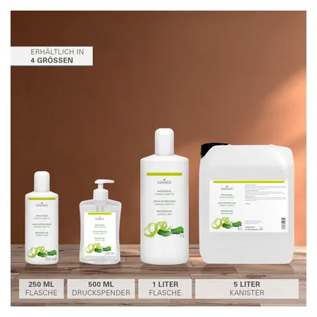 Massage Oil Ginkgo Lime, 1 l