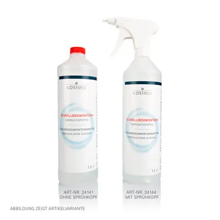 Quick disinfection spray bottle, 1 l