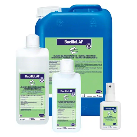Bacillol AF surface disinfectant, 50 ml spray bottle