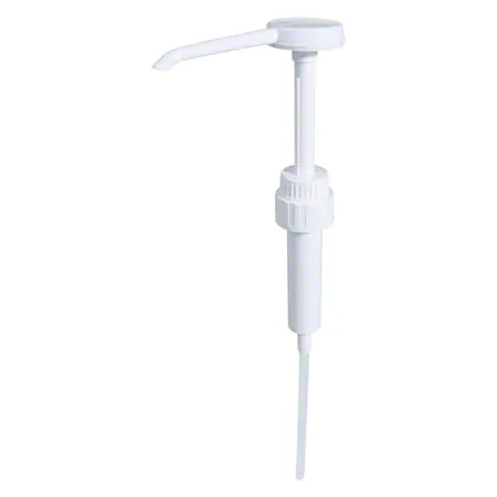 Filling pump for ultrasound gel incl. 250 ml dosing bottle for 5 and 10 liter canister
