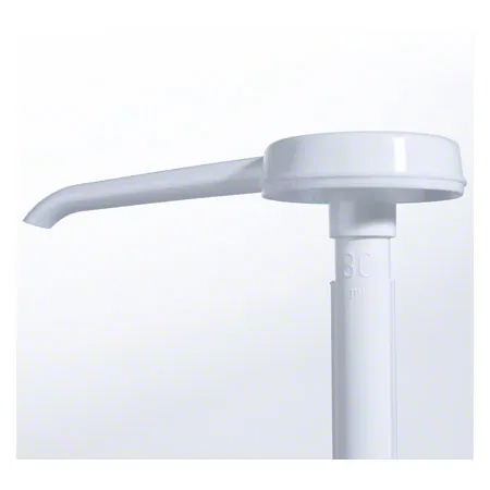 Filling pump for ultrasound gel incl. 250 ml dosing bottle for 5 and 10 liter canister