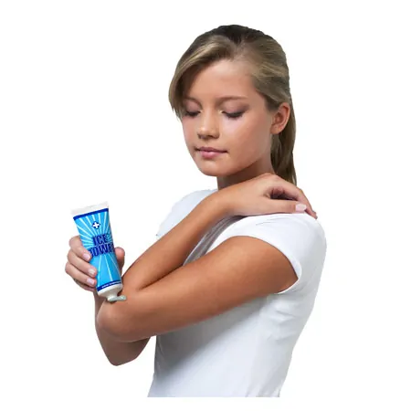 Cold therapy set, 2 pieces, 1 ice lolly and 1 Ice Power cooling gel 75 ml