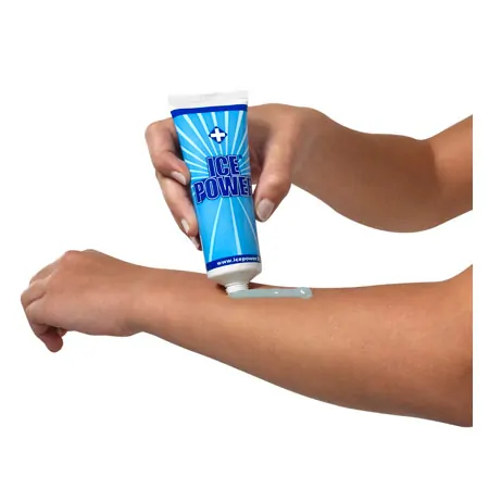 Cold therapy set, 2 pieces, 1 ice lolly and 1 Ice Power cooling gel 75 ml