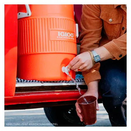 Igloo Beverage Container with Tap, 5 Gallon Seat Top 18.9 L